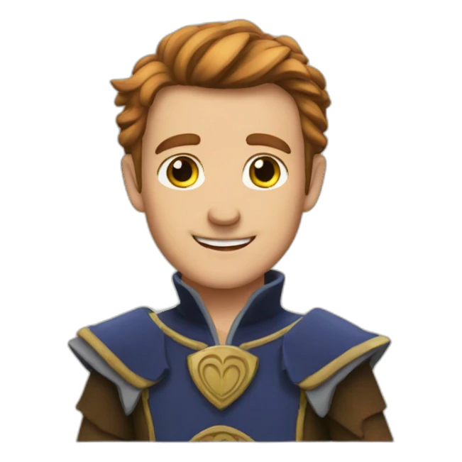 Hans from a fairy tale sticker