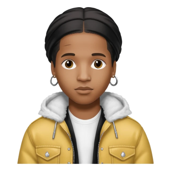 asap rocky, pretty bratz man sticker