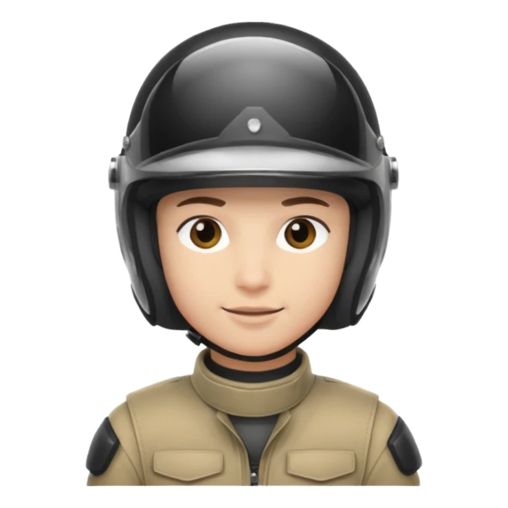 motorcycle human with helmet sticker