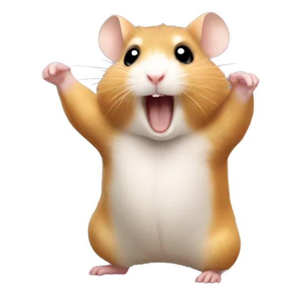 Hamster dancing sticker