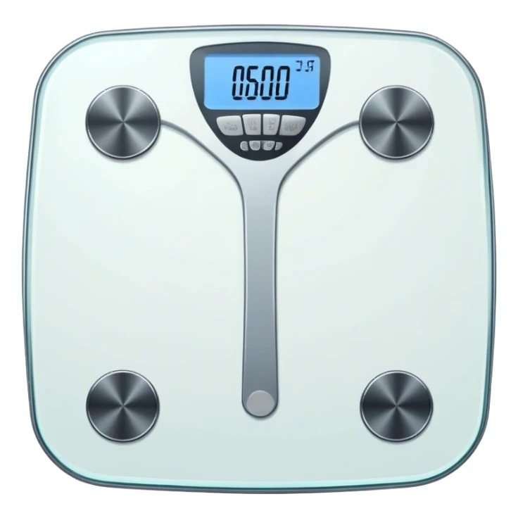 body weight scale  sticker