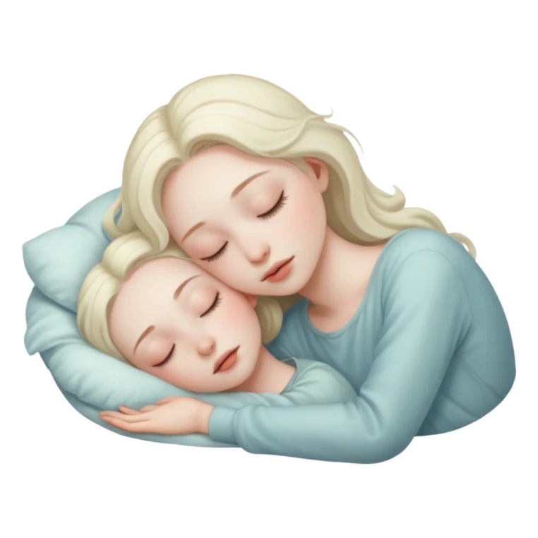Quiero una chica Aesthetic dormida sticker
