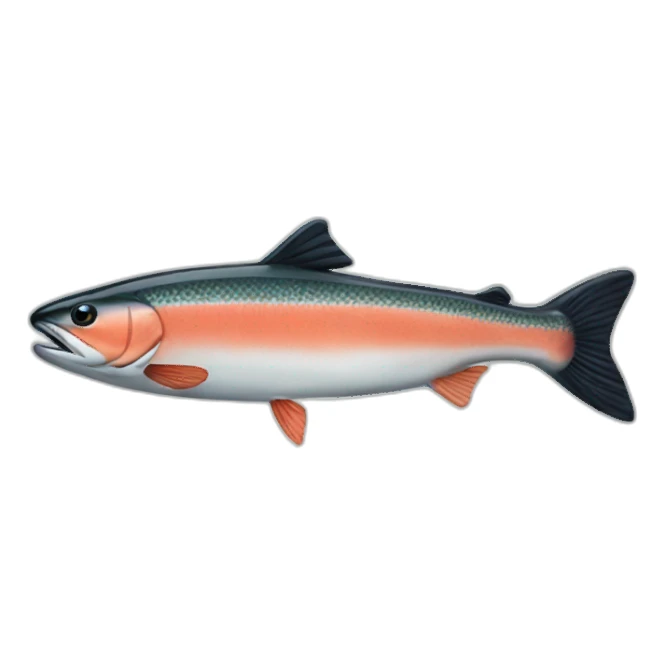 salmon sticker