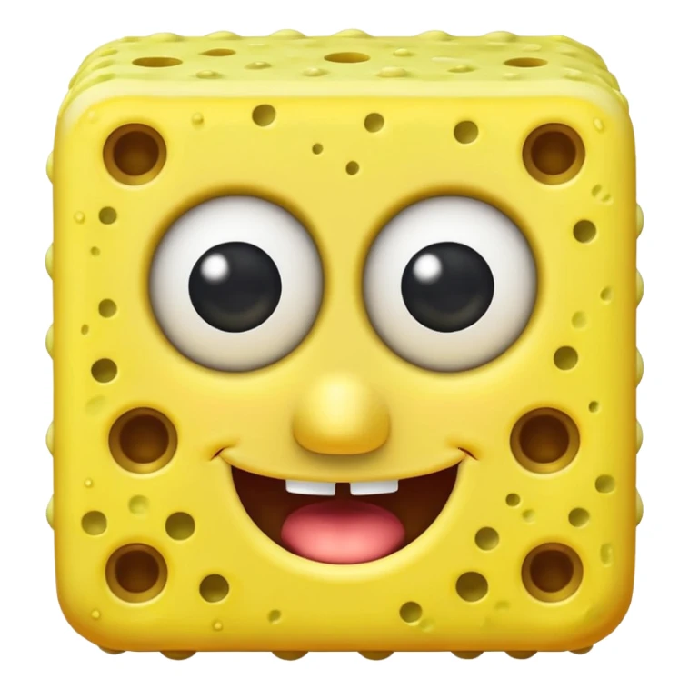 Bon l’éponge en entier sticker