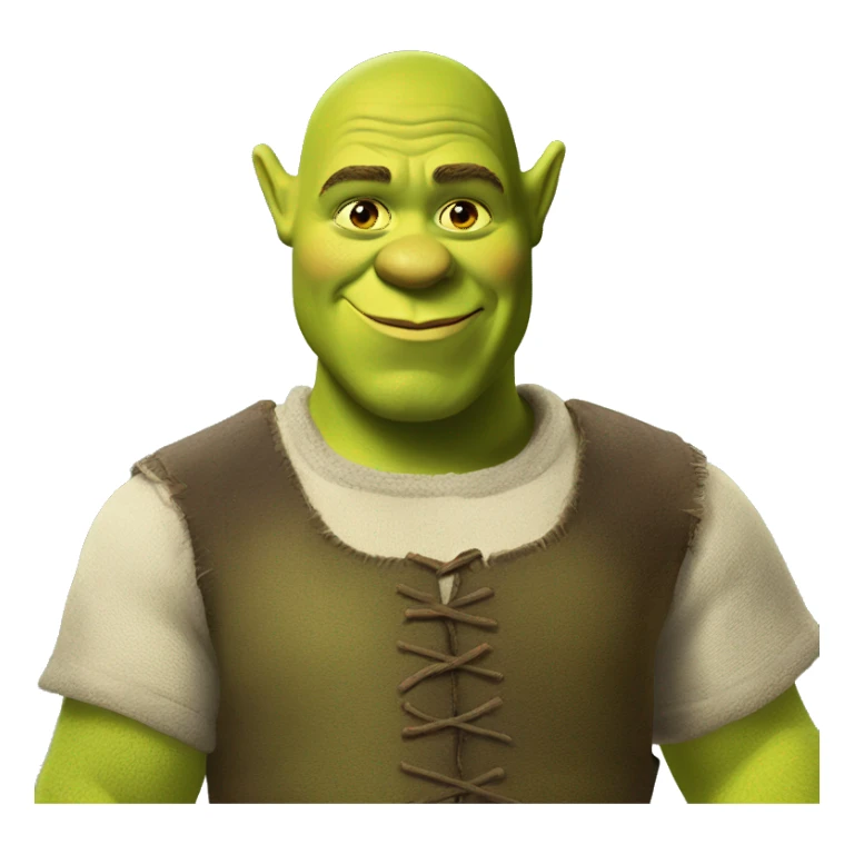Shrek is a Ukrainian kozak sticker