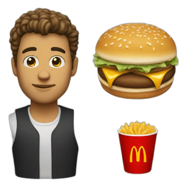 akos-loves-mcdonalds sticker