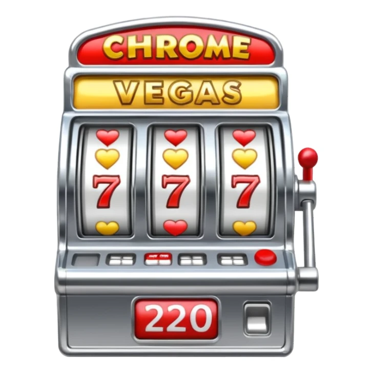 Slot machine, las vegas sticker