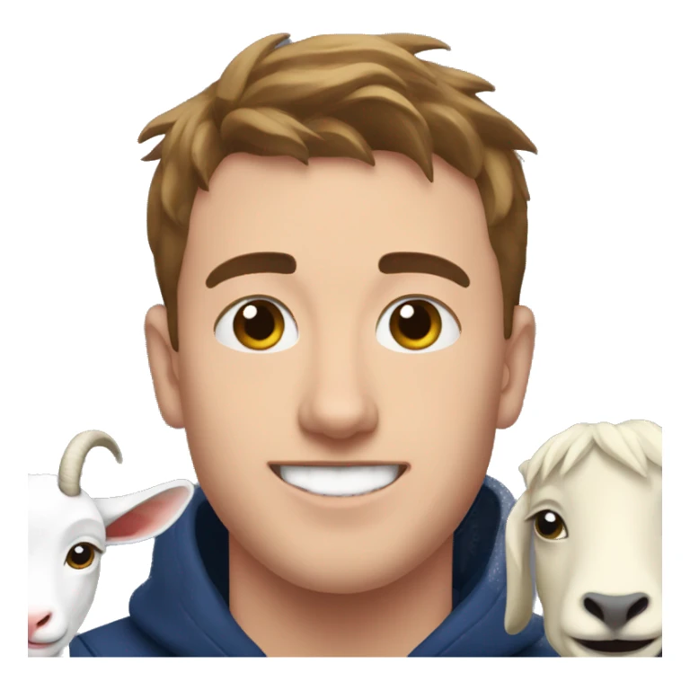 Mrbeast and goats sticker