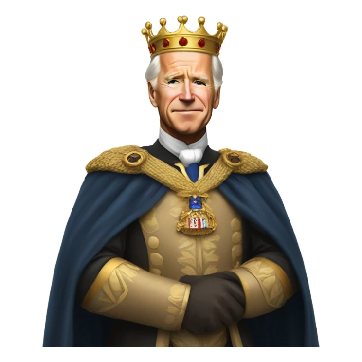 god emperor joe biden sticker