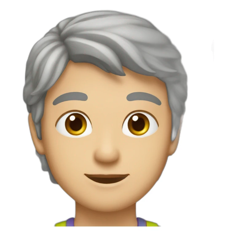 سیگما که عینک دارد و سیگار میکشو sticker