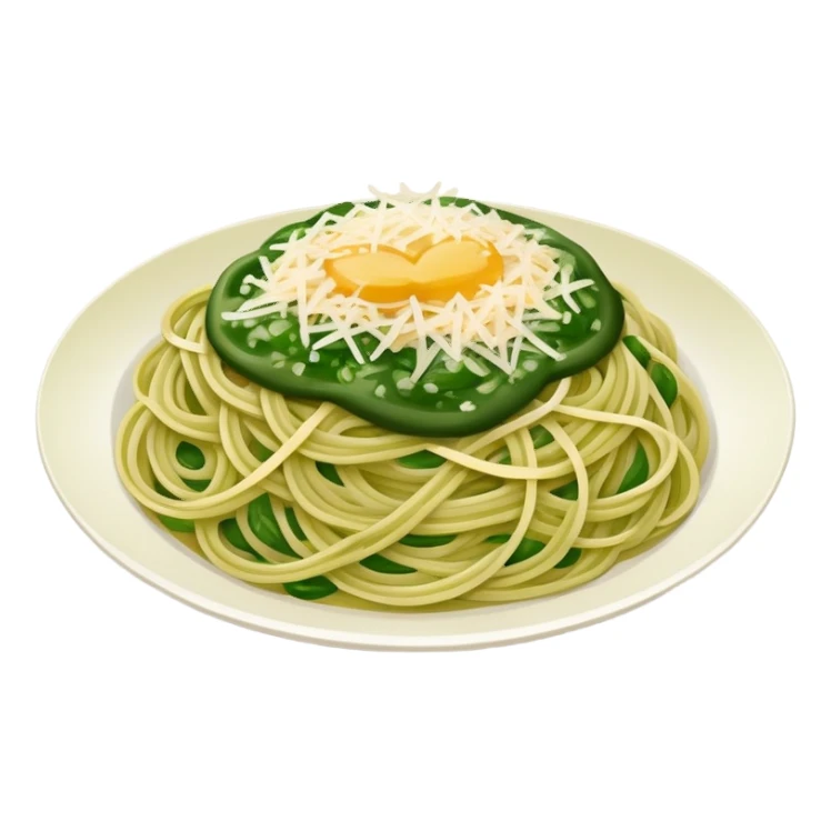 Poblano green spaghetti  sticker