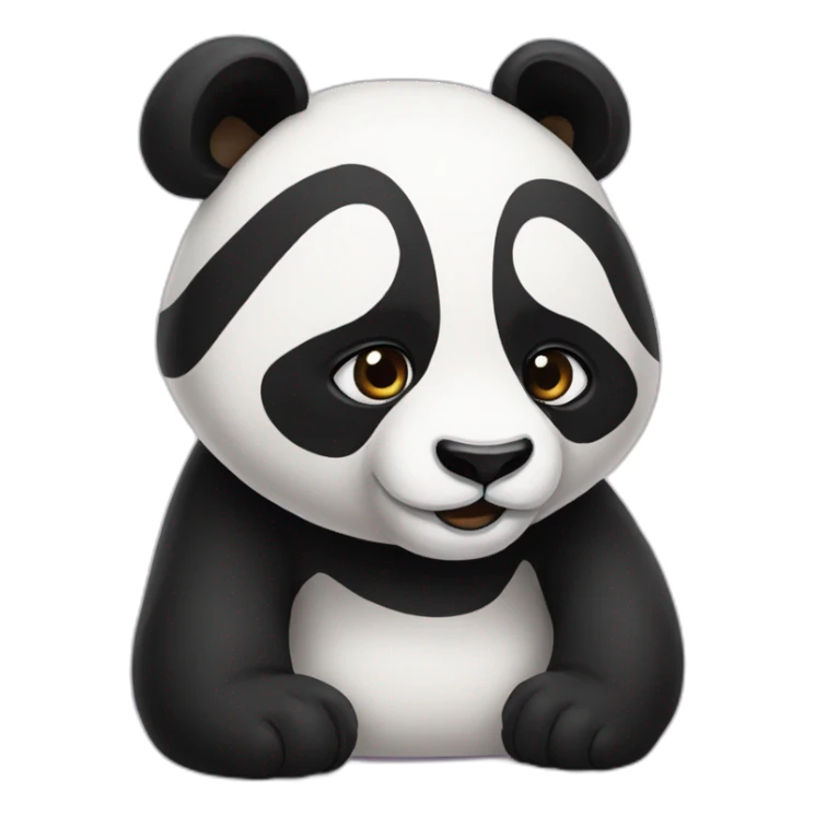 Panda roux apologise sticker