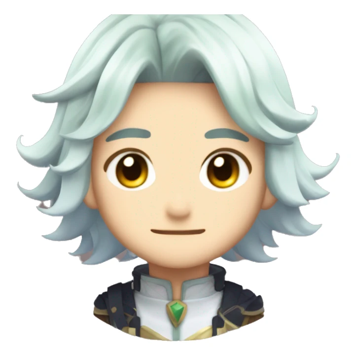 Venti Genshin Impact Head sticker