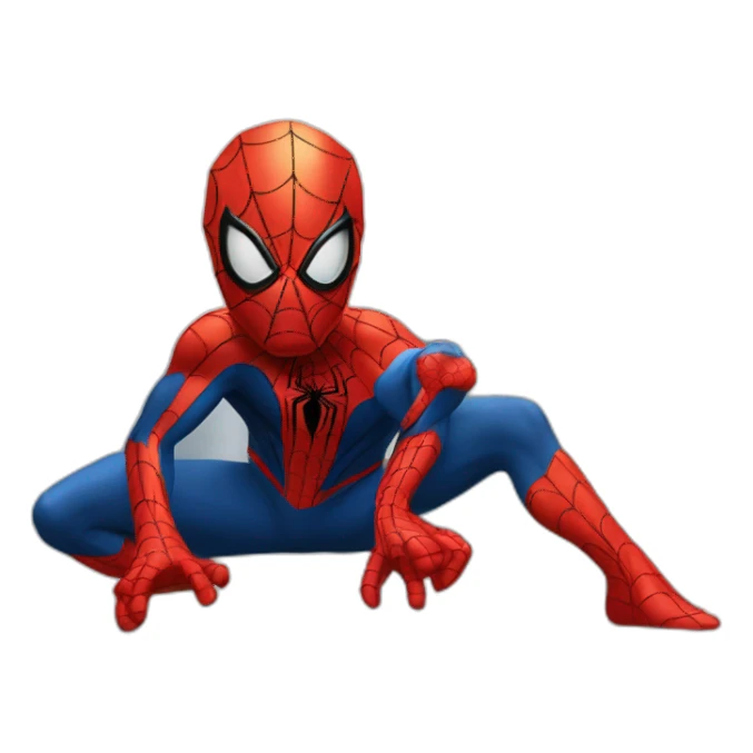 spiderman do something sticker