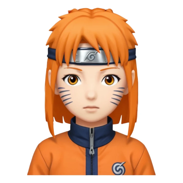 Hinata from anruto anime sticker