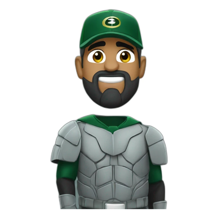 Babar Azam batman sticker