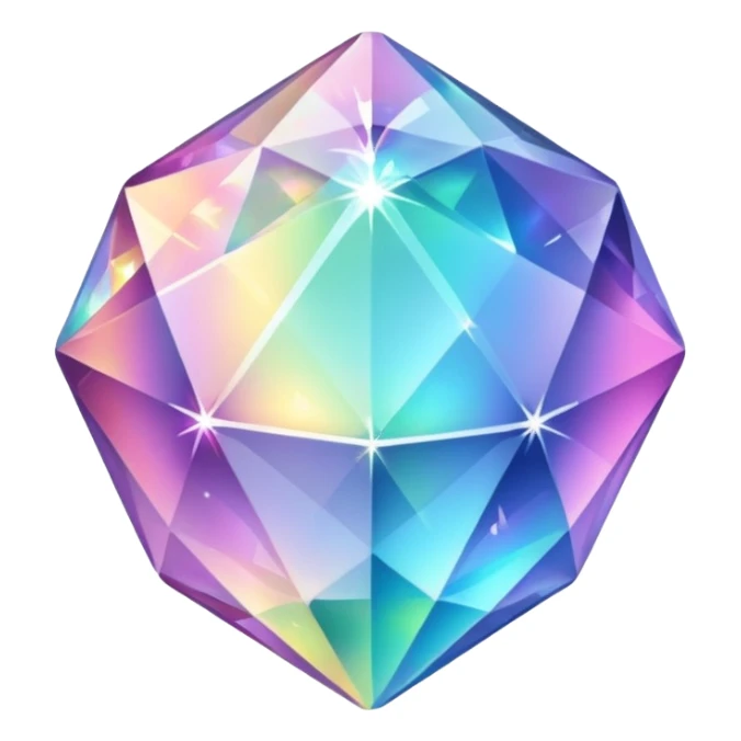 glitter crystal sticker