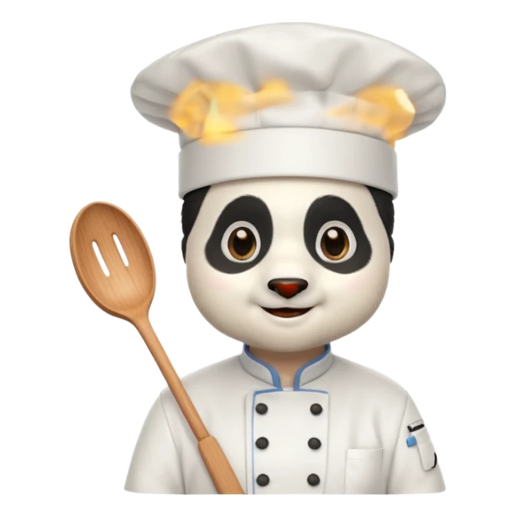 chef panda sticker