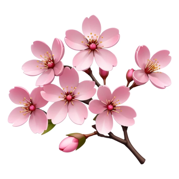 cherry blossoms sticker