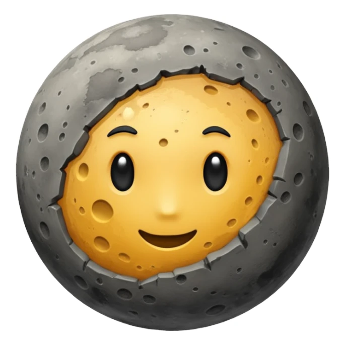 The planet Mercury sticker