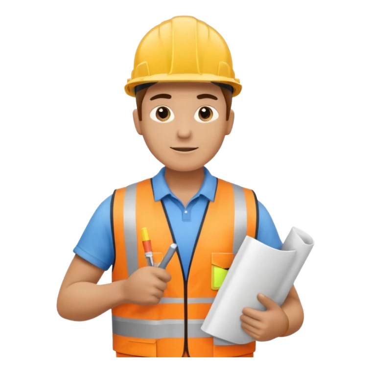 present construction sticker