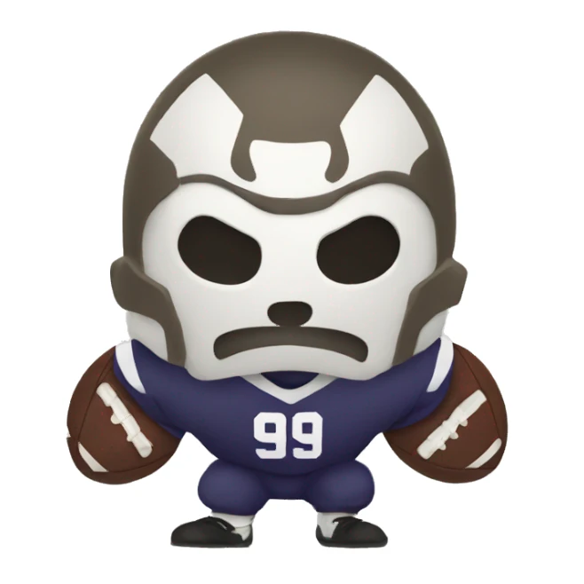 Yokai football sticker