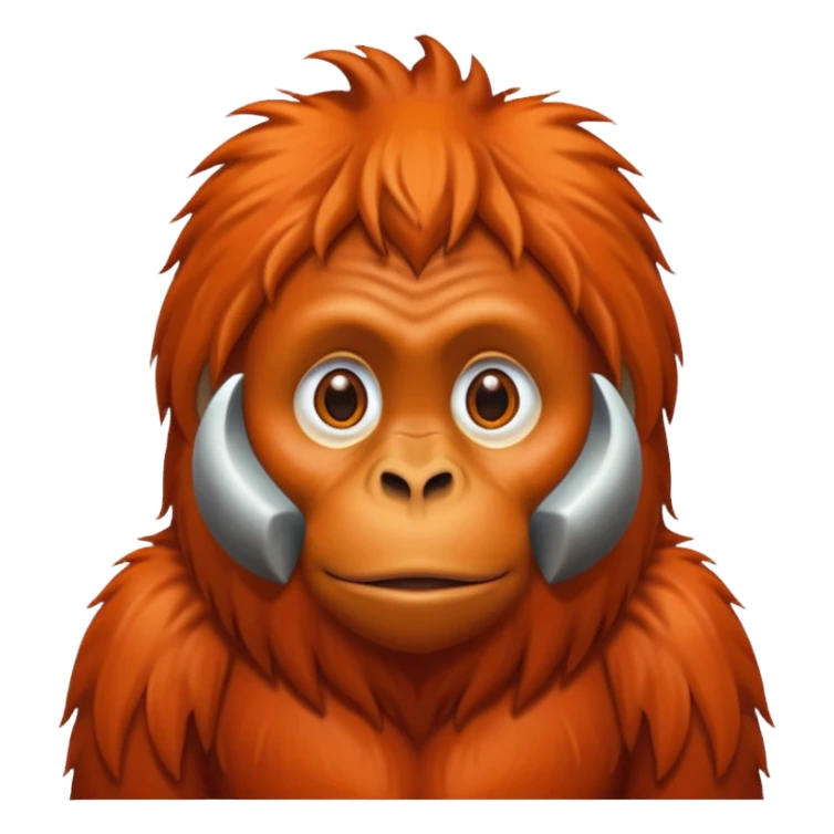 Orangutan sticker