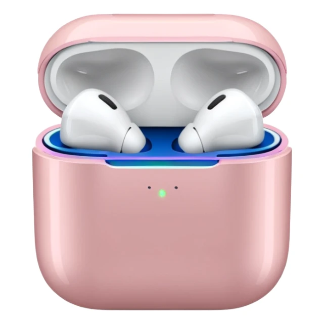 Airpods max light pink  sticker
