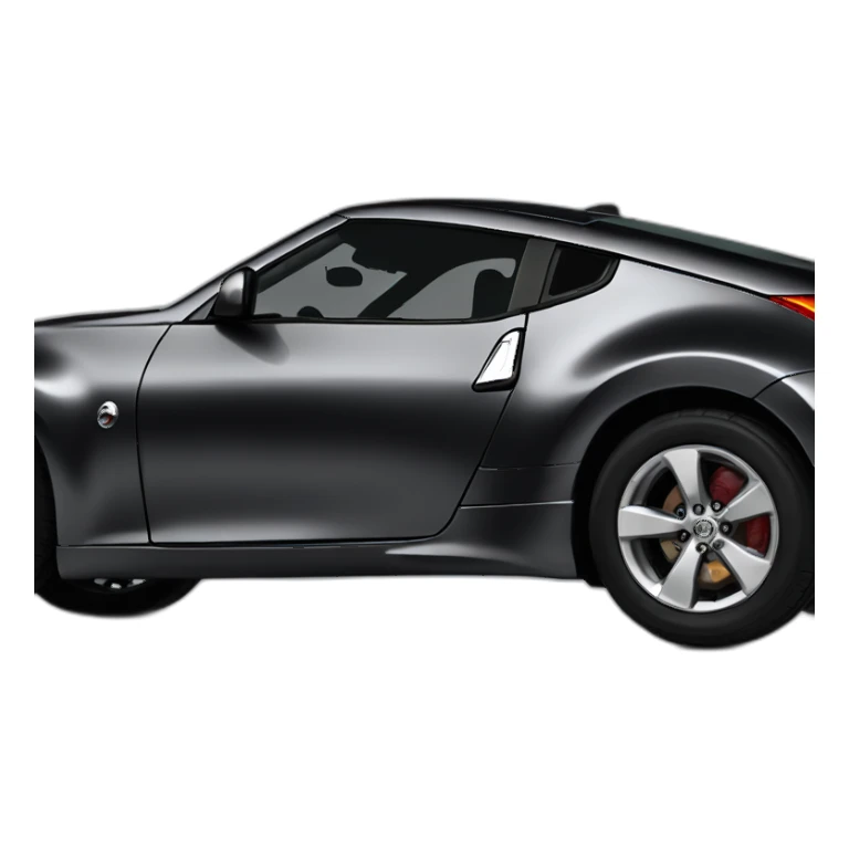 Black Nissan 370Z sticker