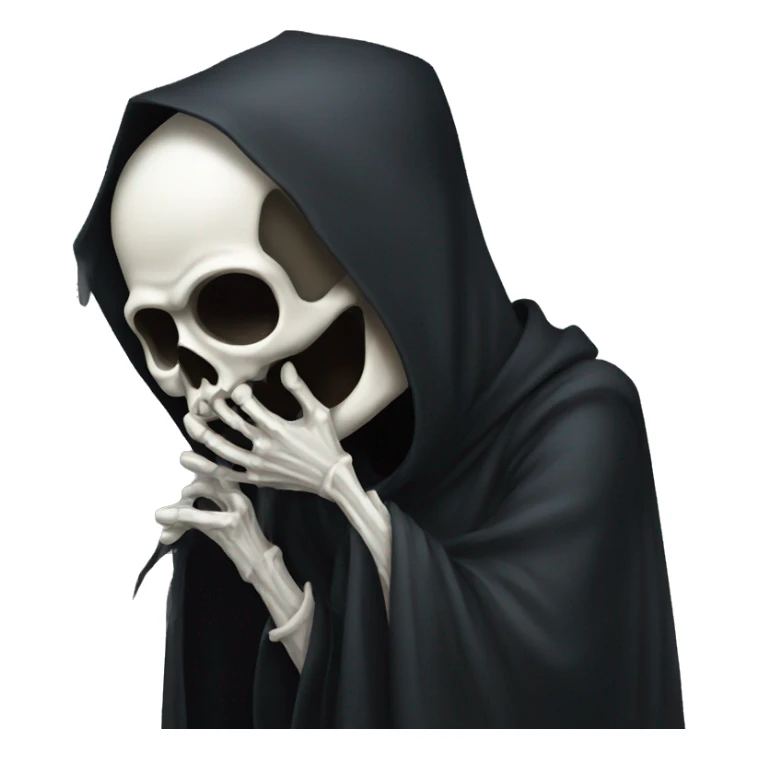 Grim reaper kiss grim reaper sticker