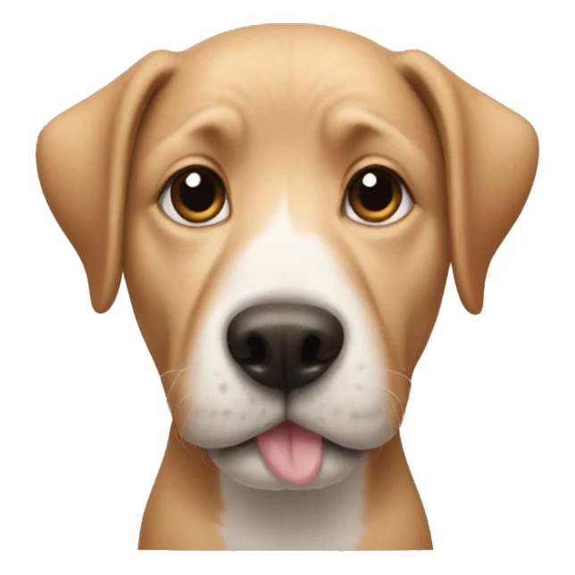 Dog with human toes  sticker