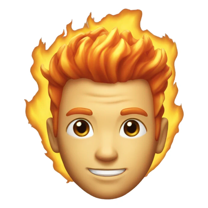 HUMAN TORCH sticker