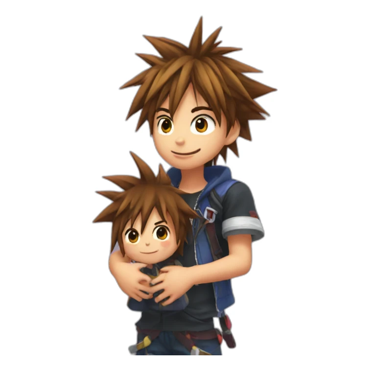 Sora KH giving a mini love sticker