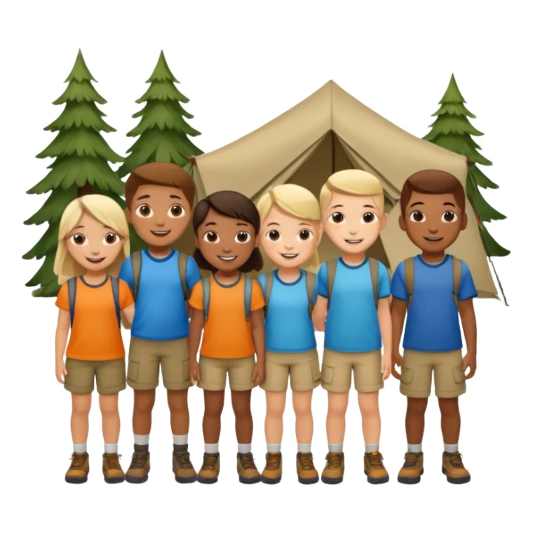 Four days of camp sticker