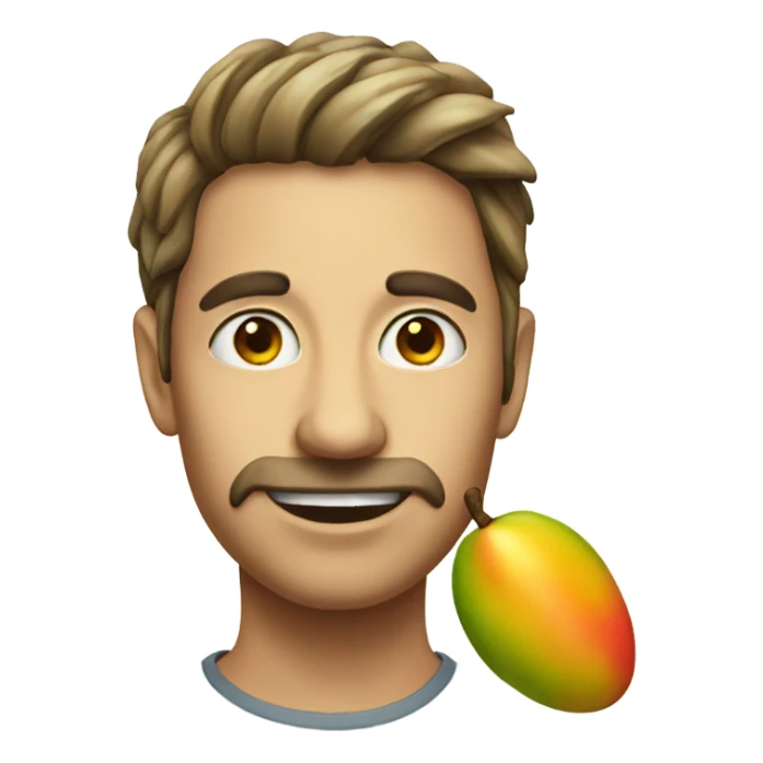 Realistic Mango sticker