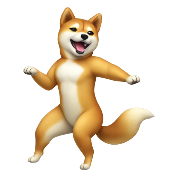 Shiba Inu dance sticker