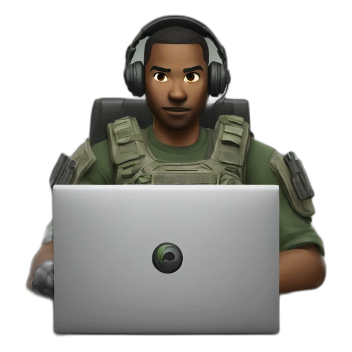 Warzone gamer playing on xbox sticker