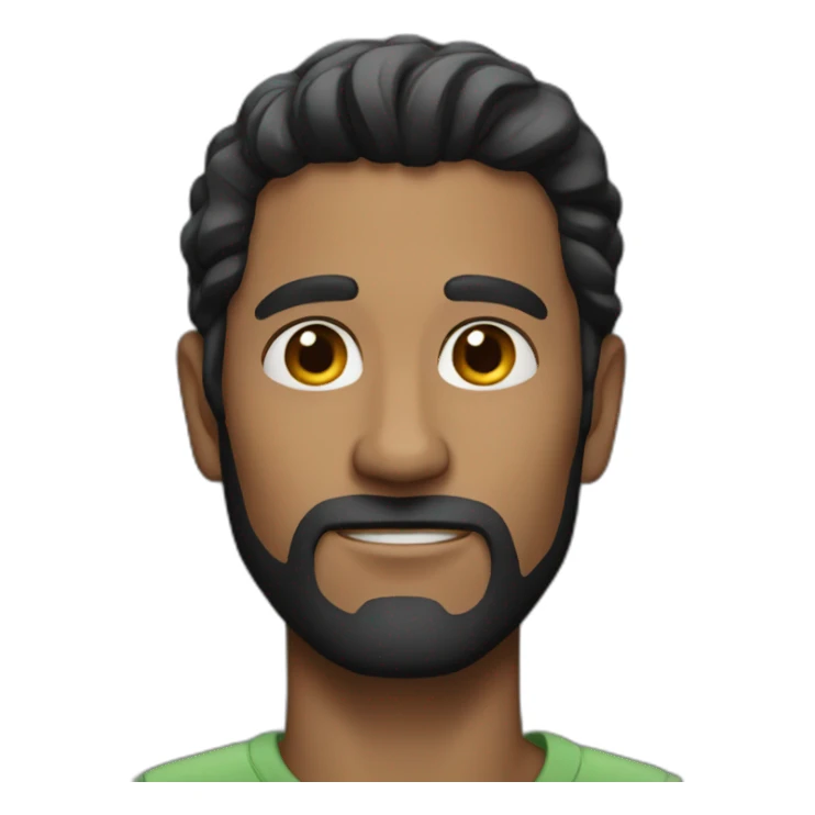 mysterious black-haired man in  real sticker