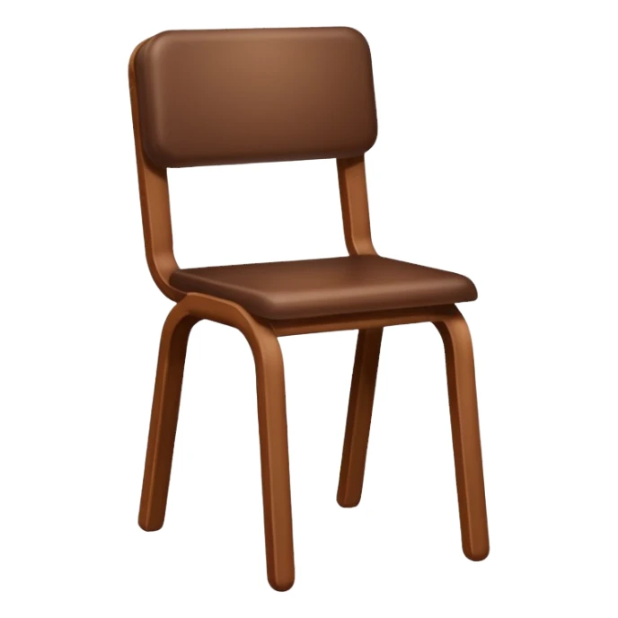 Opaque chair sticker