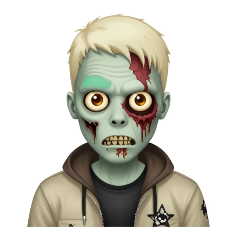 zombie trapstar  sticker