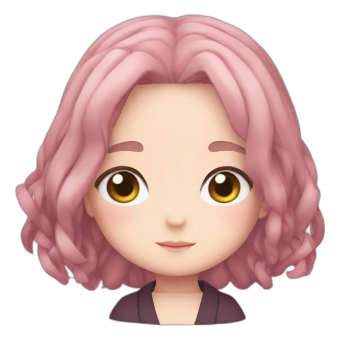 Nezuko avec un benbu sticker