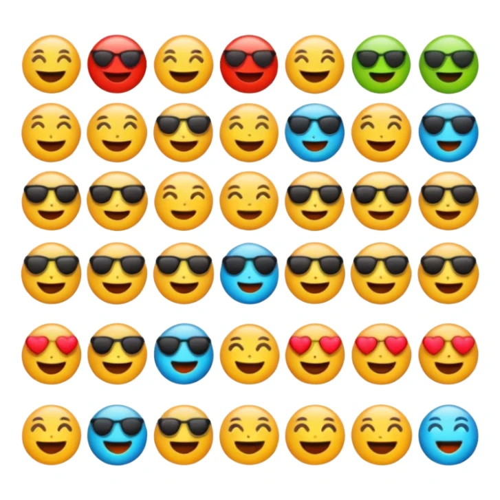 👤 16 emojis in 1 sticker