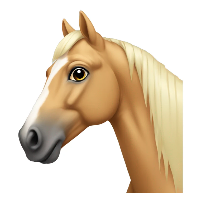 palomino horse sticker