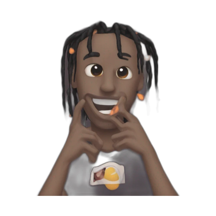 travis-scott-concert sticker