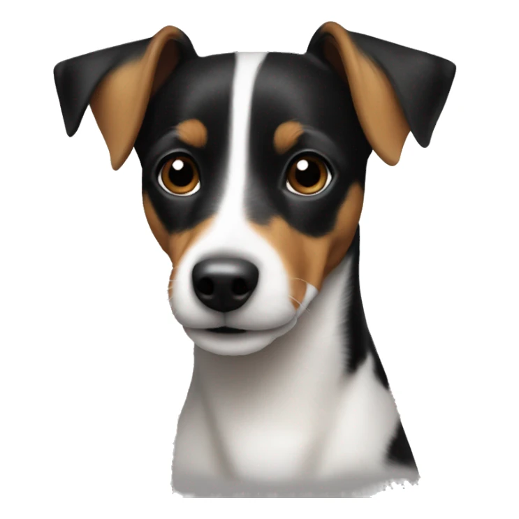 Black and Tan Jack Russell sticker