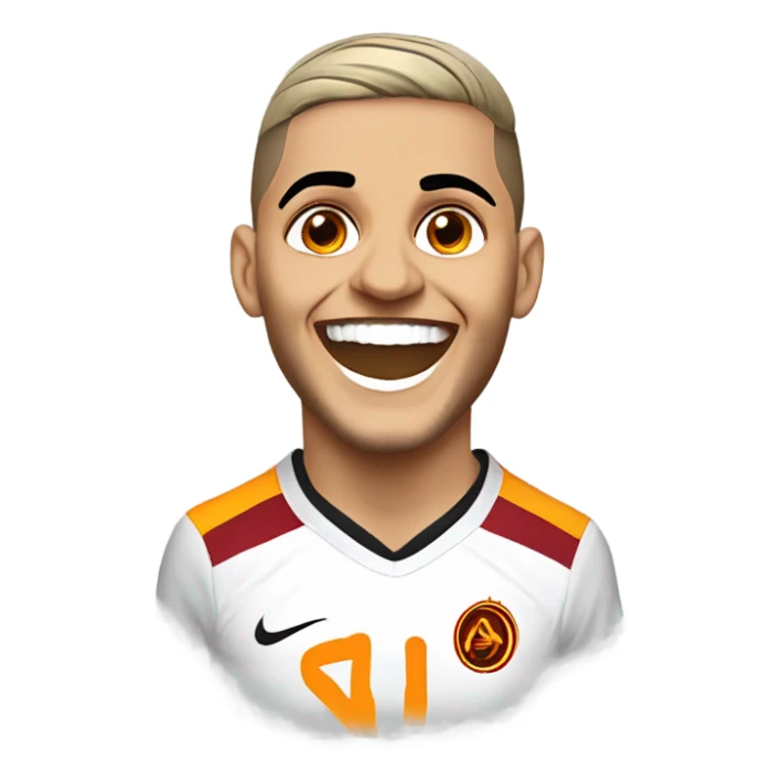Mauro Icardi Galatasaray ear celebration sticker