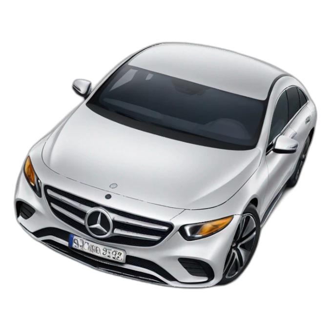 Mercedes eqs sticker