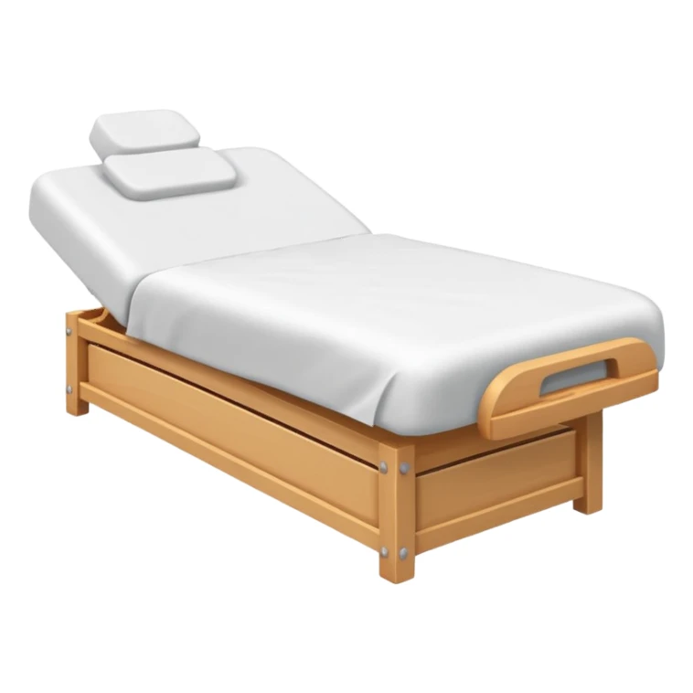 massage bed sticker