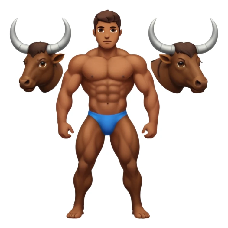 centaur  bull sticker