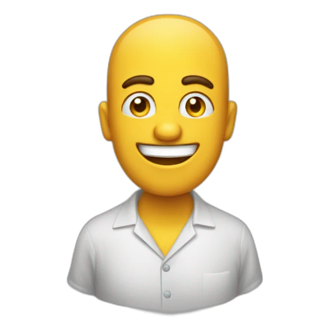 Émoticône de rire sticker